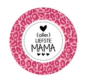 Hand mirrors mama panther pink