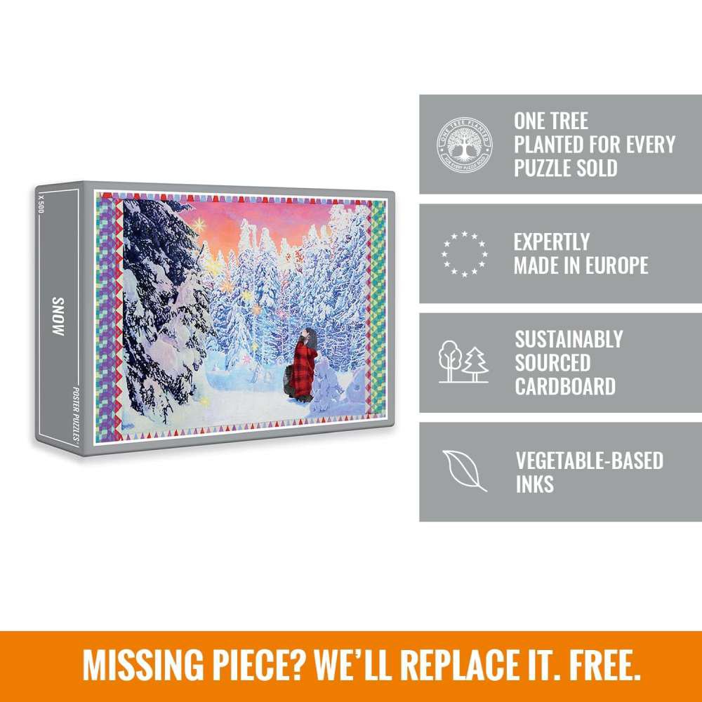 Snow Jigsaw Puzzle (500 pieces)