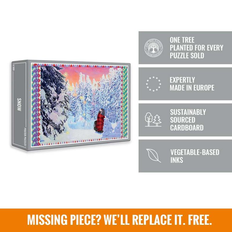 Snow Jigsaw Puzzle (500 pieces)