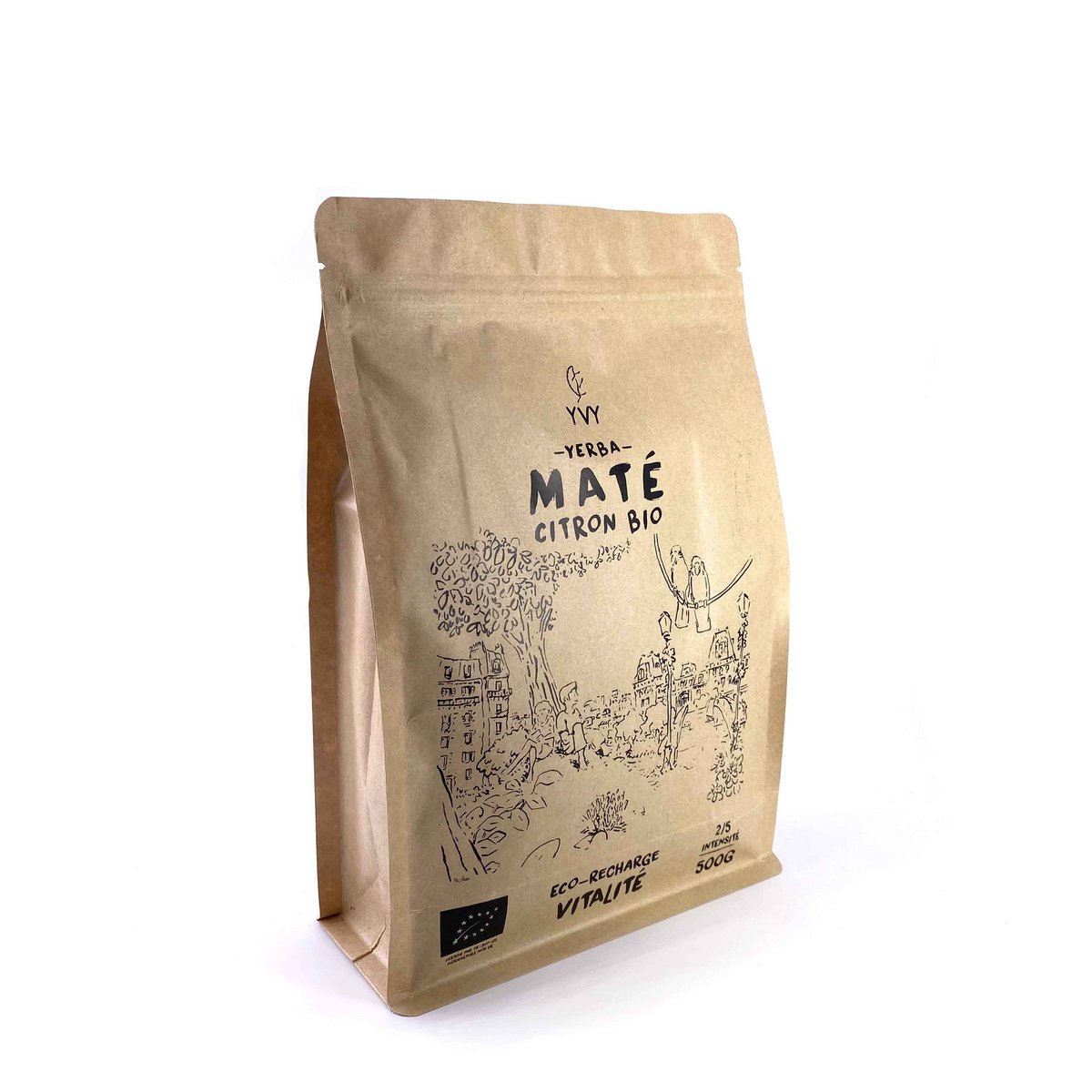 Organic Lemon Mate - Ekologiczny wkład 500g mate
