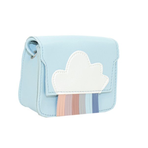Children's shoulder bag - Mini Rainbow Blue