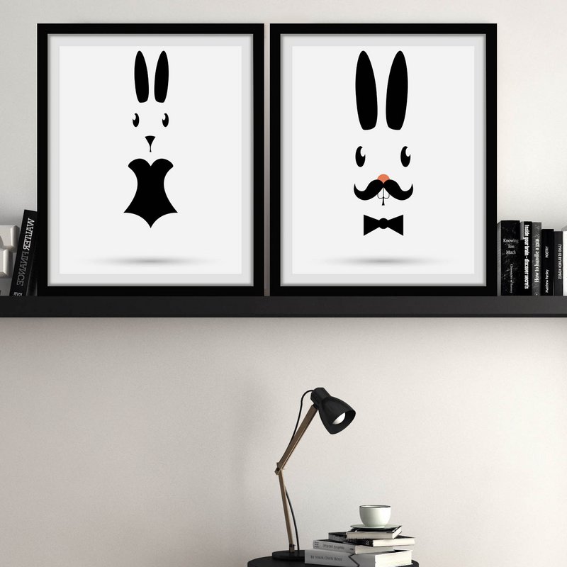 Rahmenbild - Misses Bunny