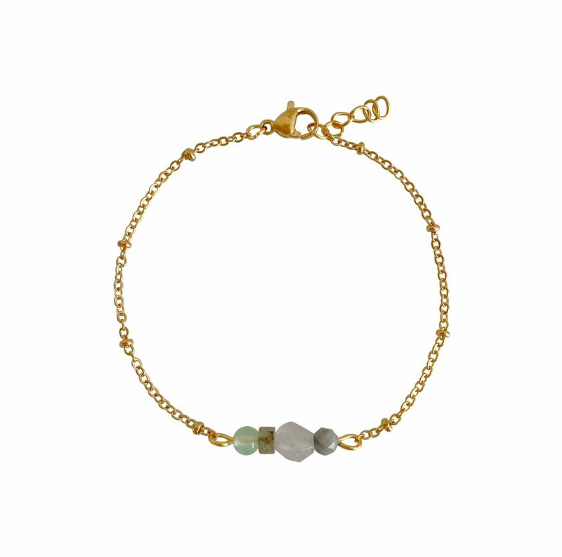 Bracelet Power avec Pierres Précieuses - Or