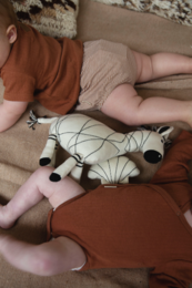 Body a maniche lunghe - Marrone ambra