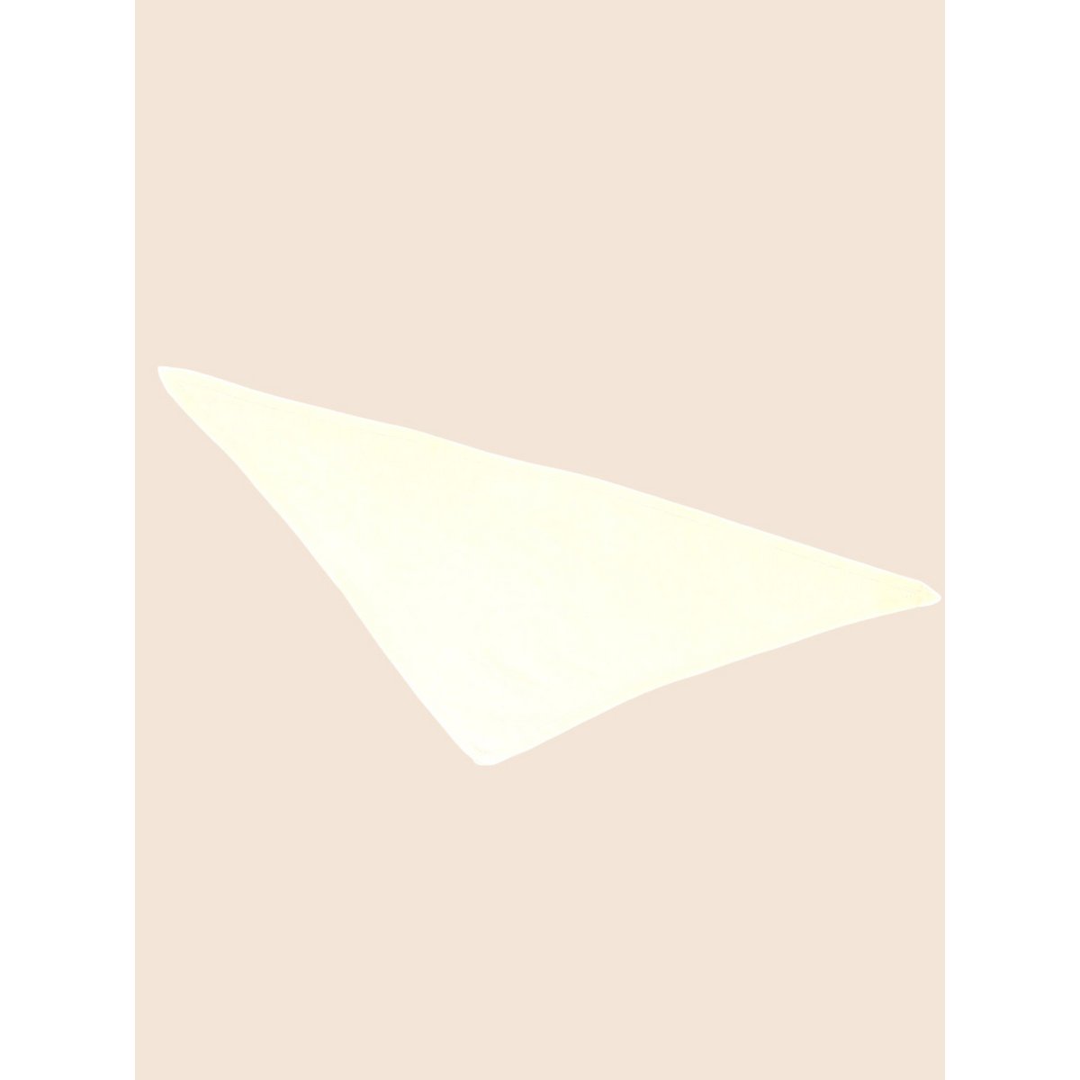Foulard triangle uni 100% laine mérinos