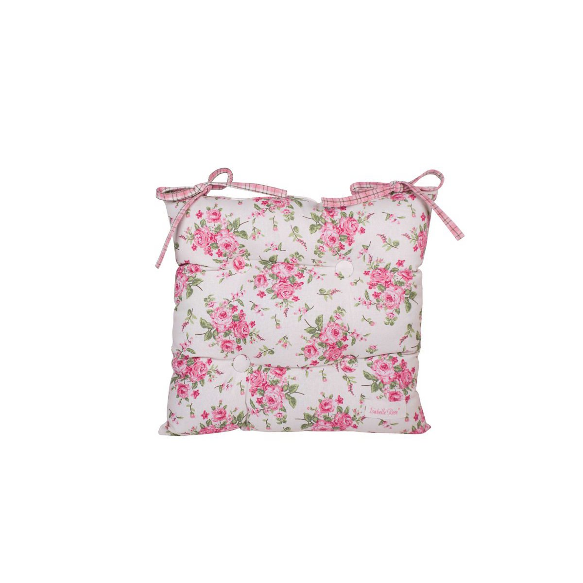 Stolehynde med knapper Bella 40x40 cm Isabelle Rose