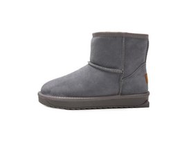 Nowe buty średniej wielkości z płaską podeszwą, pluszowe śniegowce dla kobiet