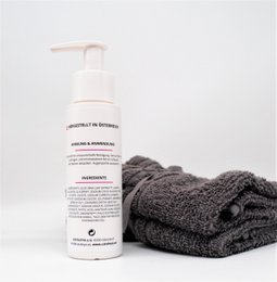 GEL DETERGENTE per la tua pelle con ingredienti naturali come olio di CBD, incenso e aloe vera | Senza acqua, senza profumo, senza siliconi, BIOLOGICO E VEGANO, cura viso e corpo 100ml