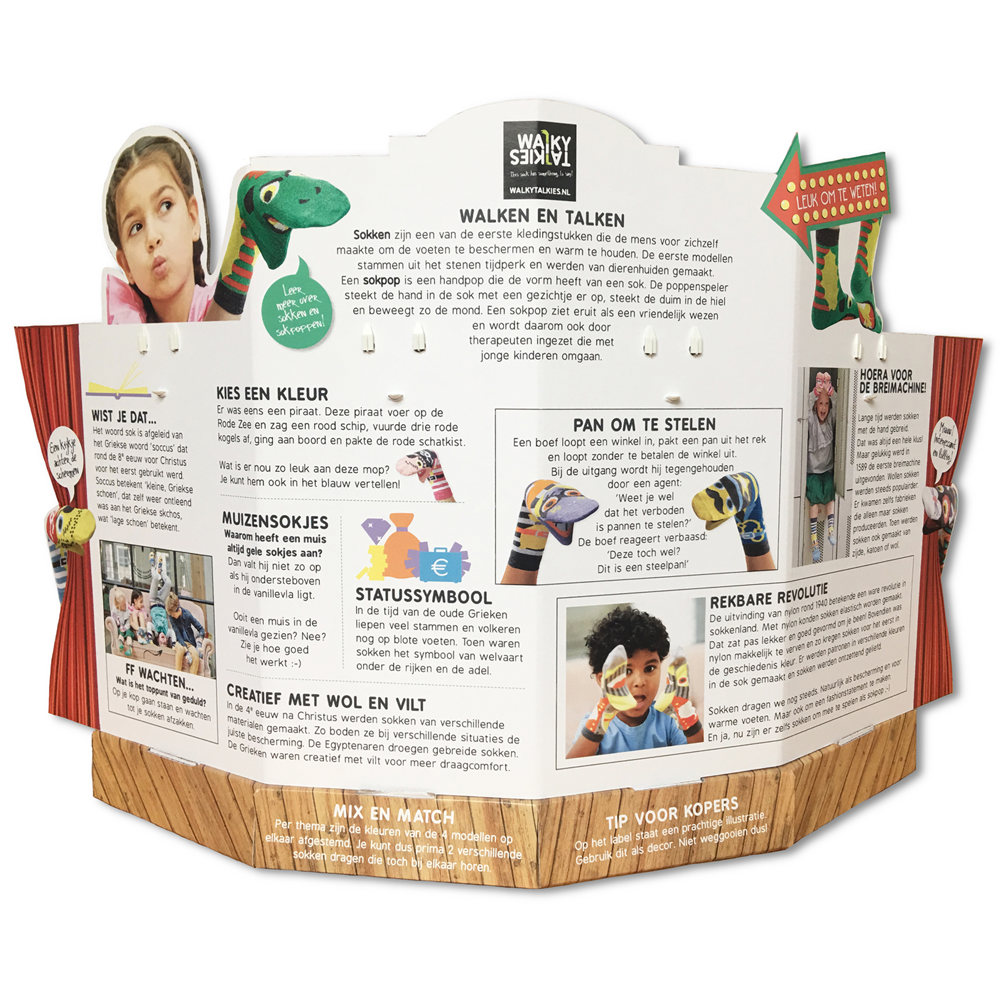 Paket Zaubersockenpuppe Kindersocke