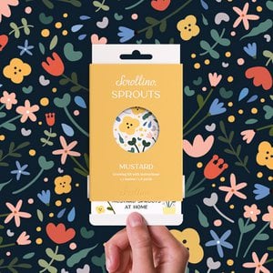 GROEISE KIT MET ACTIVITEITEN - SCROLLINO MOSTARD SPRAYS