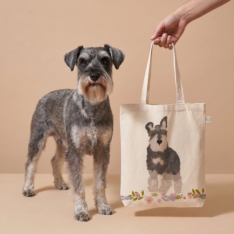 Schnauzer draagtas
