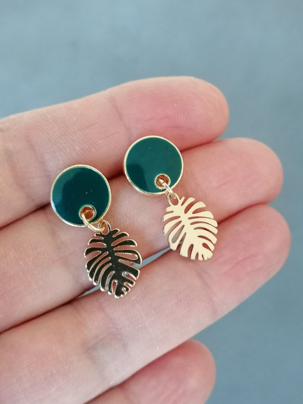 monstera (petrol)