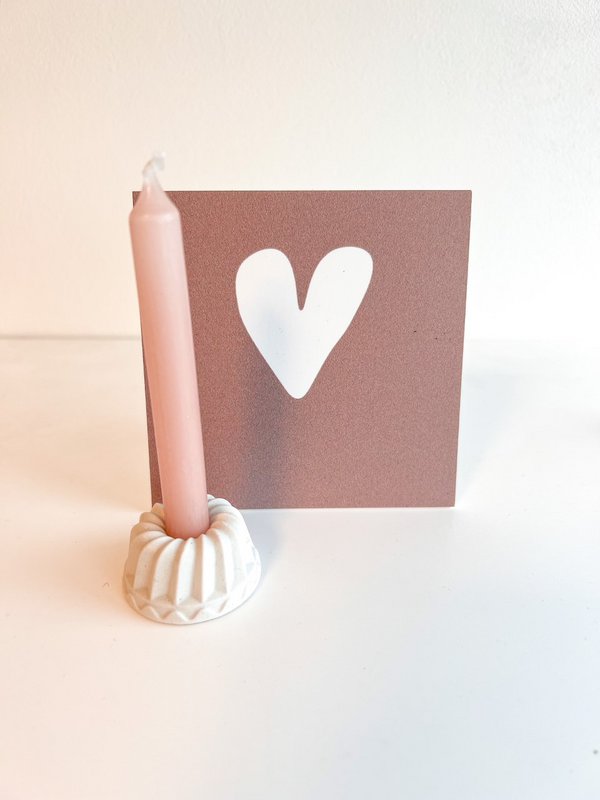 Maxi gave Hjerte Gammel Pink