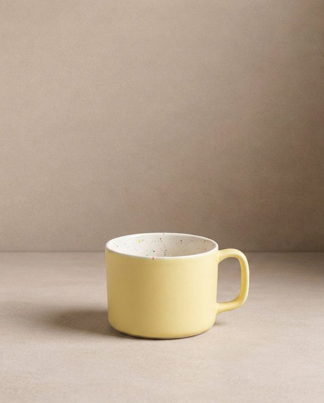 Breeze Party In/Out Stoneware Duo Set Mug 450ml Yellow