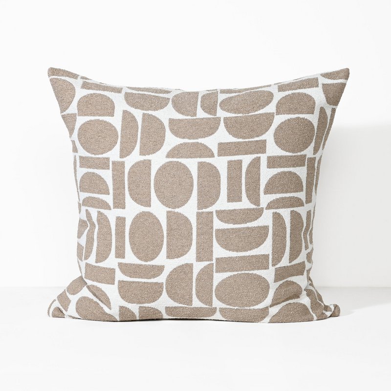 Mushroom Pop - Fabric Cushion - 55 X 55