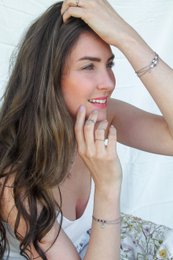 Bracciale Triangolo d'Oro - Argento