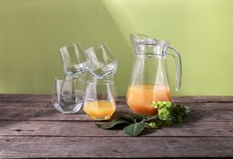 ADEL Set of jug and 6 glasses 1.4L 6x330ml