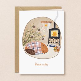 Carte de Noël | Castor | Résilience