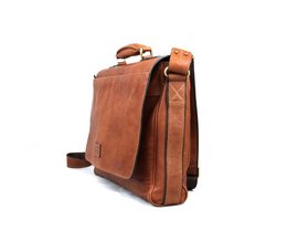 Cartella in pelle 39 cm di lunghezza x 30 cm di altezza