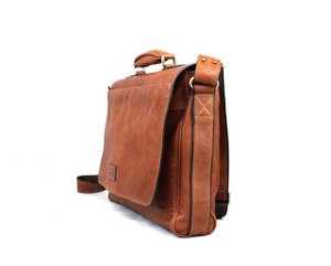 Leather briefcase 39 cm lenght x 30 cm height