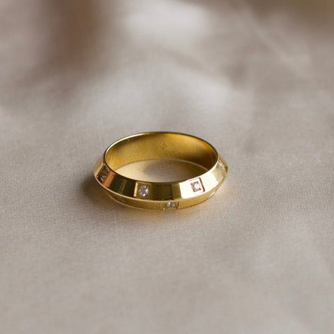 Cherethims – Konkaver Goldring