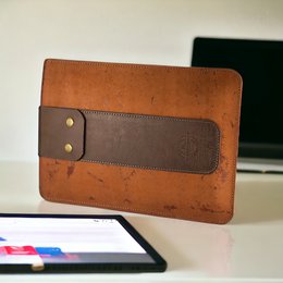 Tablet-Hülle, Tablet-Hülle, aus Rindsleder