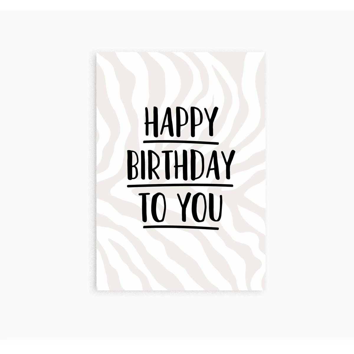 Ansichtkaart || Happy Birthday to you