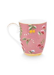 Set/2 Mugs Large La Majorelle Pink 350ml