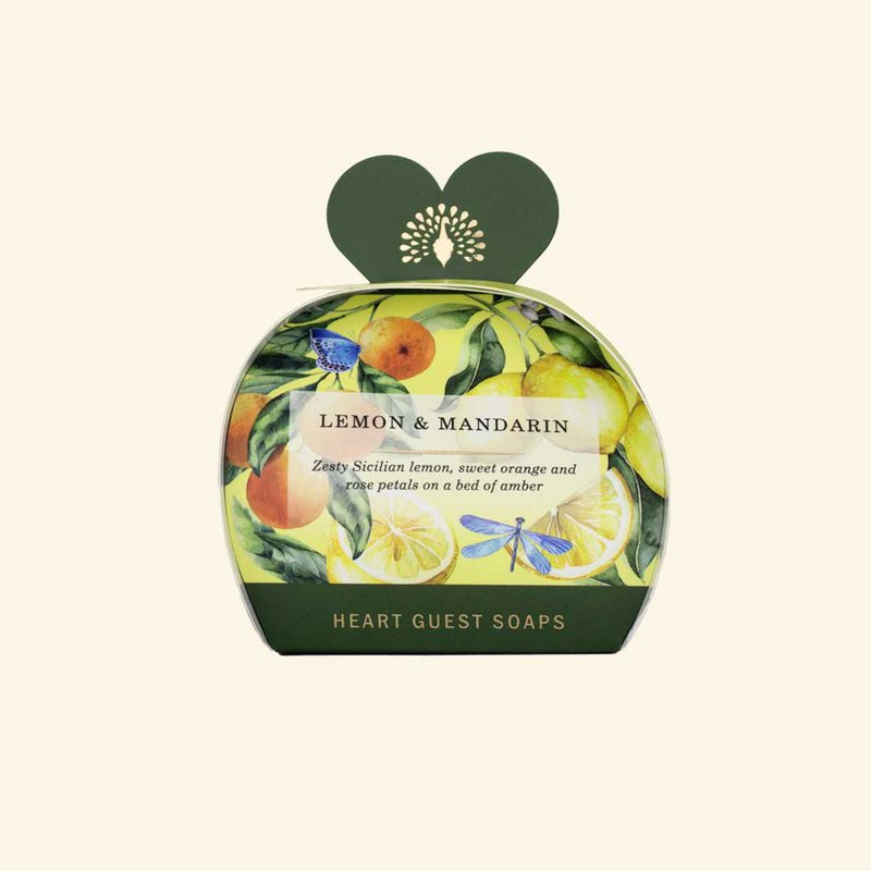 SAPONE INGLESE C° 3x20g - Heritage - Limone & Mandarino