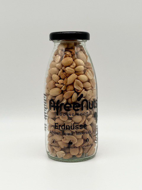 Premium Peanut Pearls Peanuts Friends Flaske Afrikansk stegt · Atlanterhavsalt Indhold: 150g