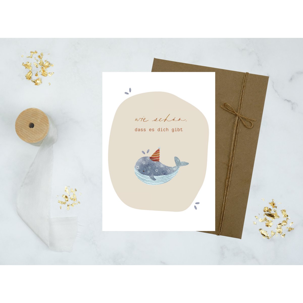 Card for children "How nice that you exist"