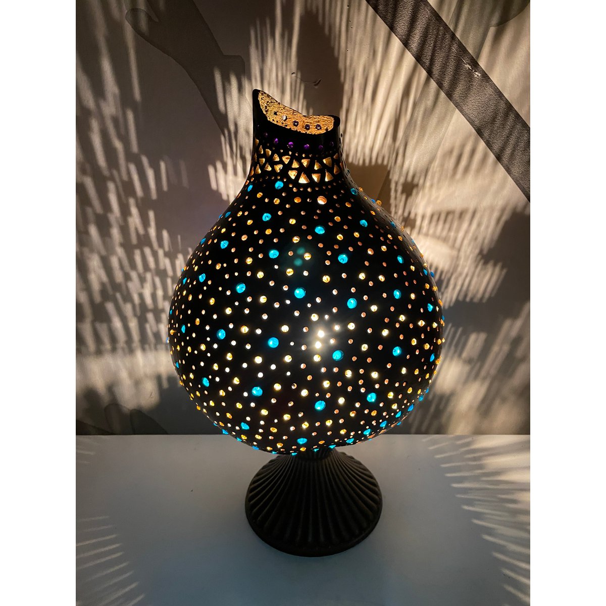 Kalebaslamp - Boeddha