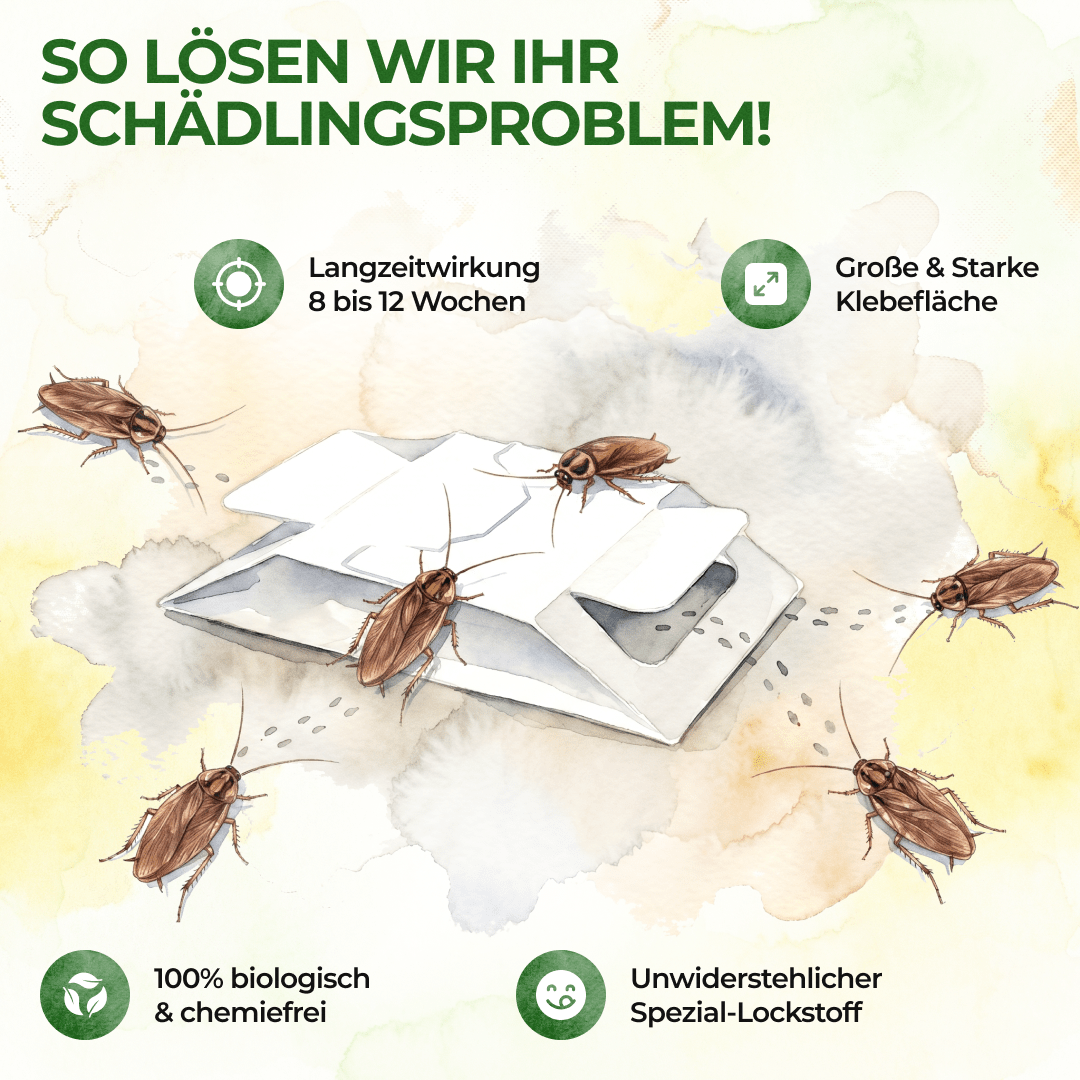 Kakerlaken / Schaben Falle