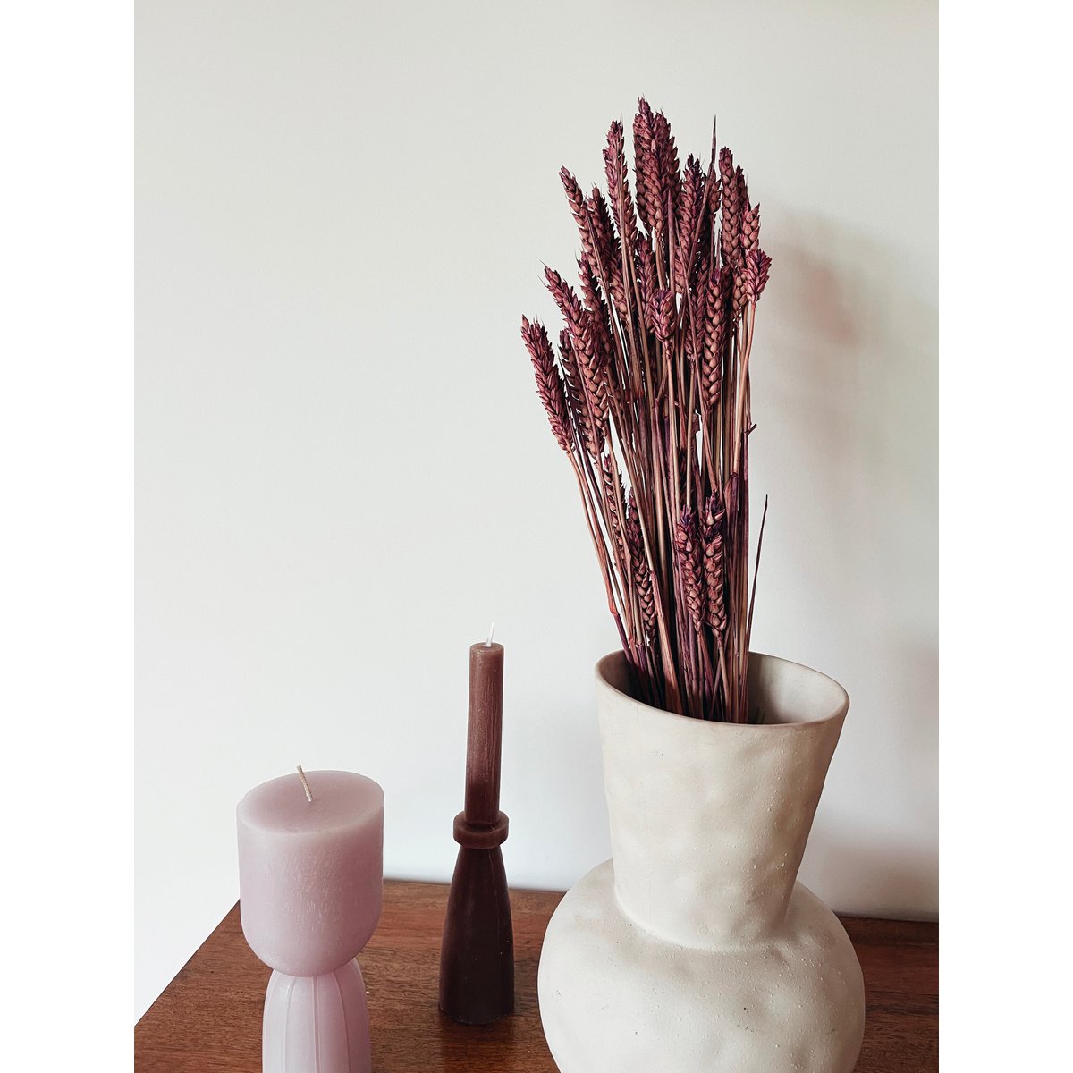 Weizenlila Trockenblumen
