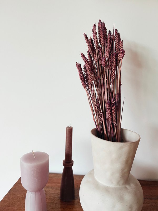 Weizenlila Trockenblumen