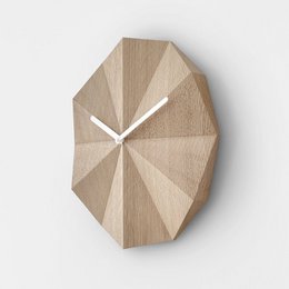 Orologio Delta in Legno in Rovere