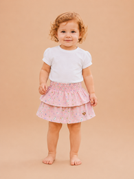 Little Chiq Baby Skirt Blushing Pink