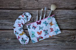 Wiederverwendbare Gesichtspads mit Make-up-Tasche, Zero Waste Make-up, umweltfreundlich, Geschenk für sie, Make-up-Entferner-Pads, wiederverwendbare Make-up-Pads, Stofftücher