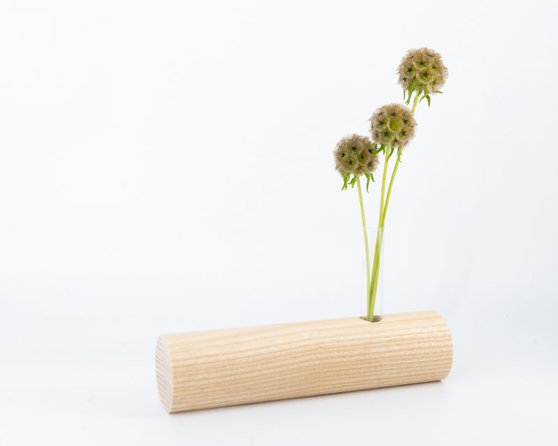 Vase Violet Ask træ