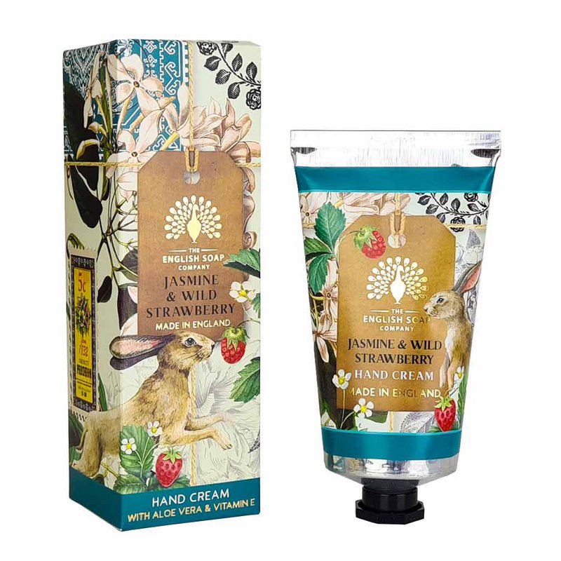 ENGLISH SOAP C° Handcreme 75 ml – Jasmin und Walderdbeere