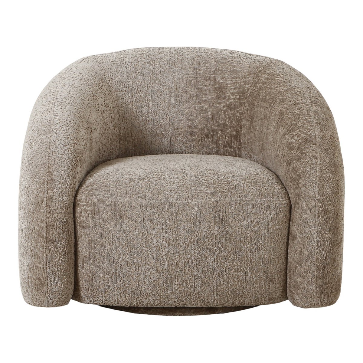 Valletta Lounge Chair with swivel function - Natural, 93x83x70 cm