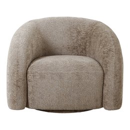 Valletta Lounge Chair med drejefunktion - Natur, 93x83x70 cm