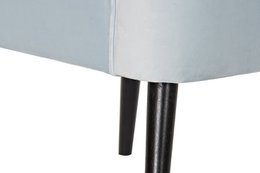 POLTRONA IN METALLO POLIESTERE 76X76X82 AZZURRO MB190879