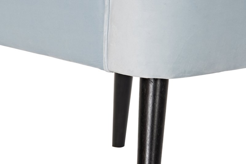 POLTRONA IN METALLO POLIESTERE 76X76X82 AZZURRO MB190879