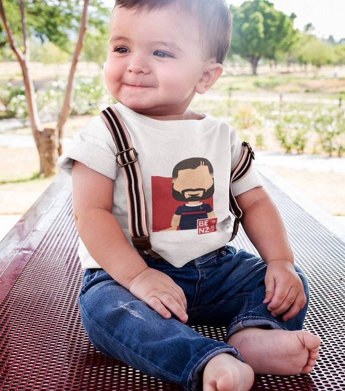 Unisex børne t-shirt kollektion %2321 - Benzema