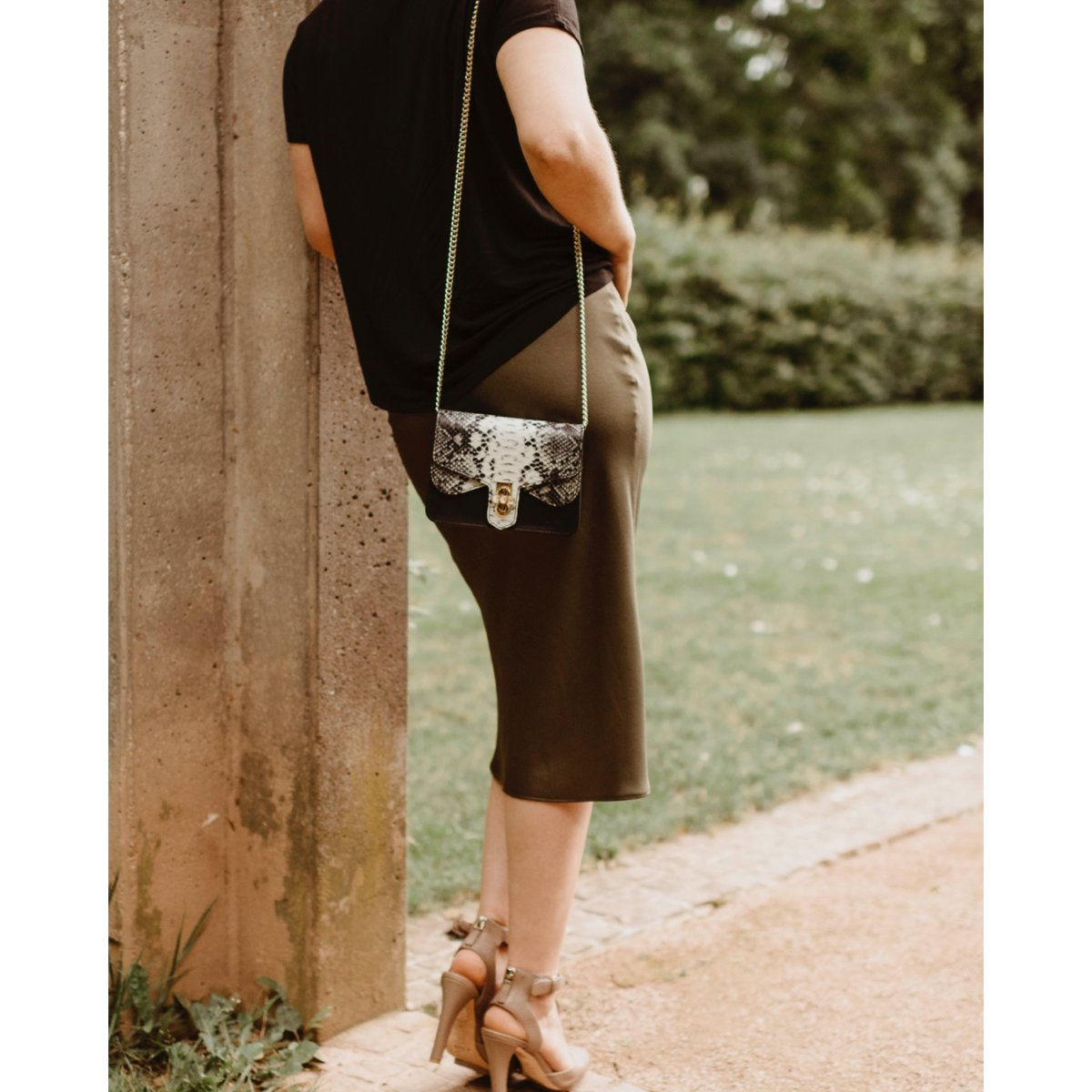 'GRIEND' shoulder bag made of genuine leather