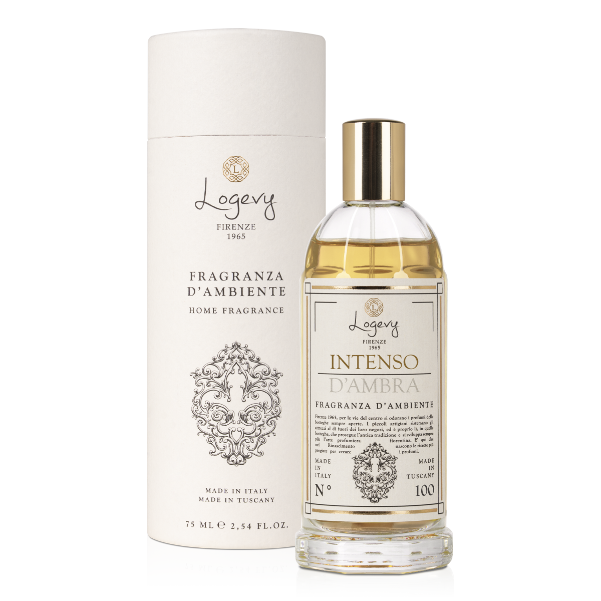 Geur voor intense omgeving van Amber Spray 75ml