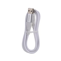CARGADOR LIGHTNING/TYPE-C Y USB 2 EN 1 DE 1M