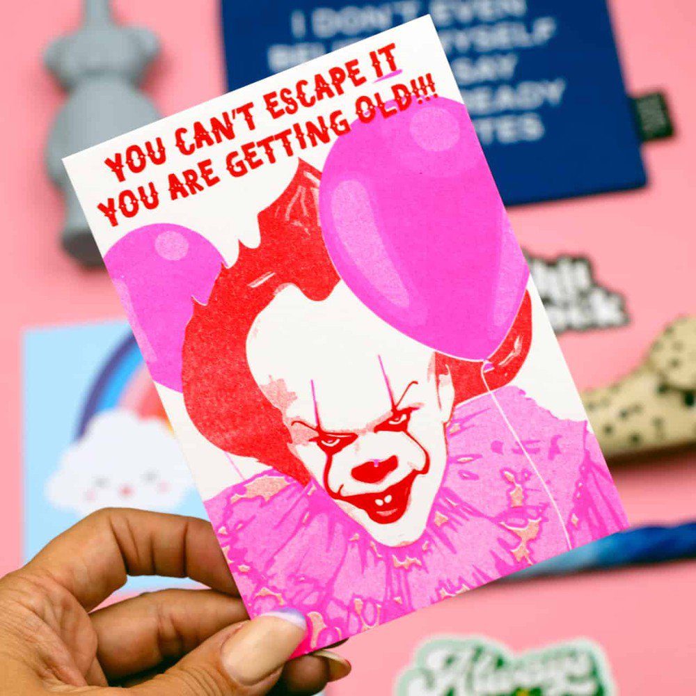 Riso imprime Pennywise, tu ne peux pas y échapper