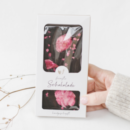 Zartbitterschokolade - Rose